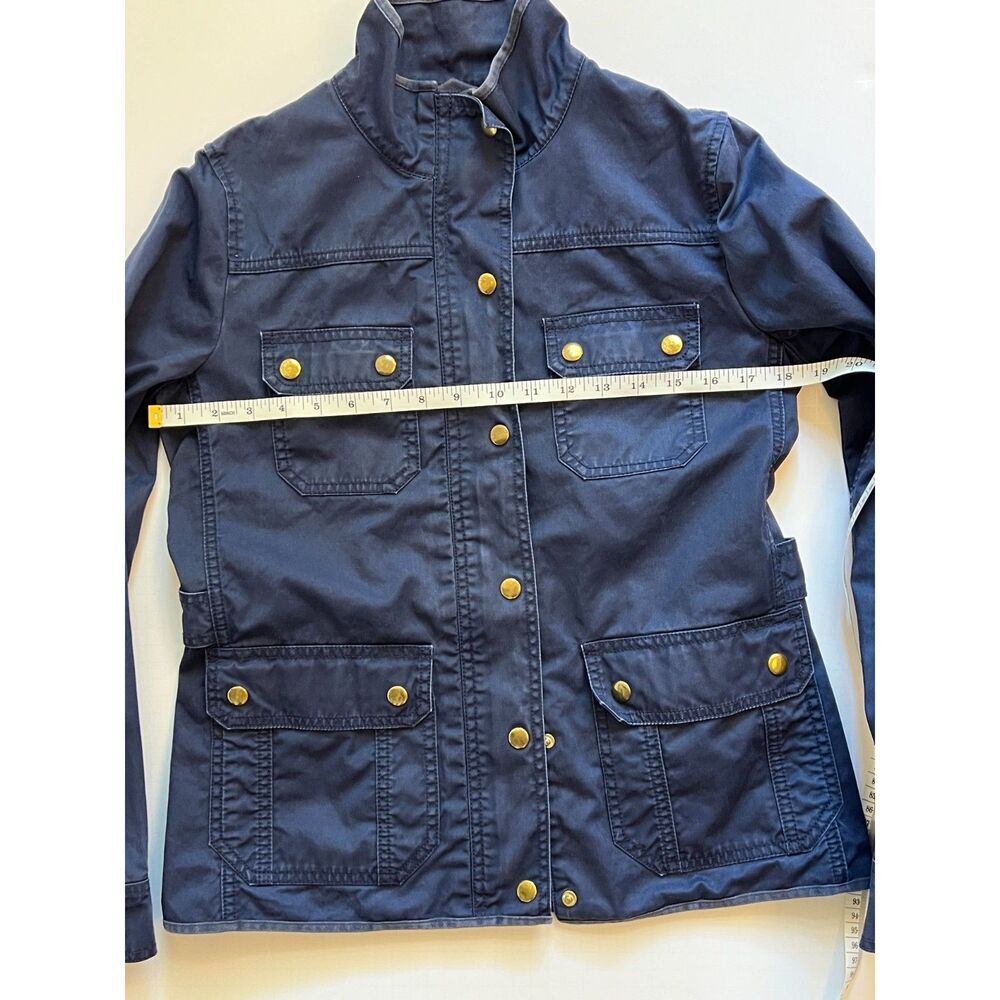 J.Crew Downtown Field Jacket Navy Small - Picture 6 of 8